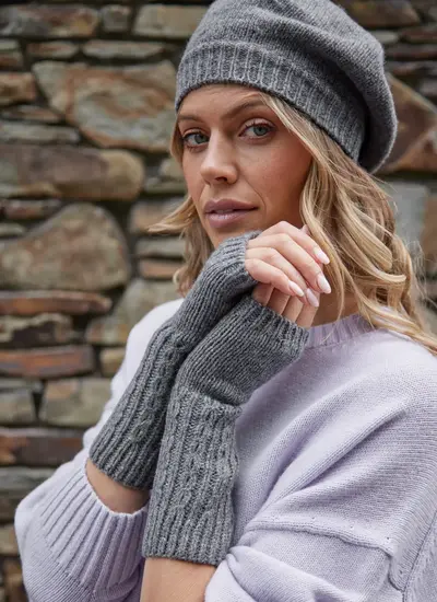 Fisherman Wool Cashmere Handwarmers